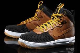 Nike Lunar Force 1 Duckboot 'Black & Light British Tan'